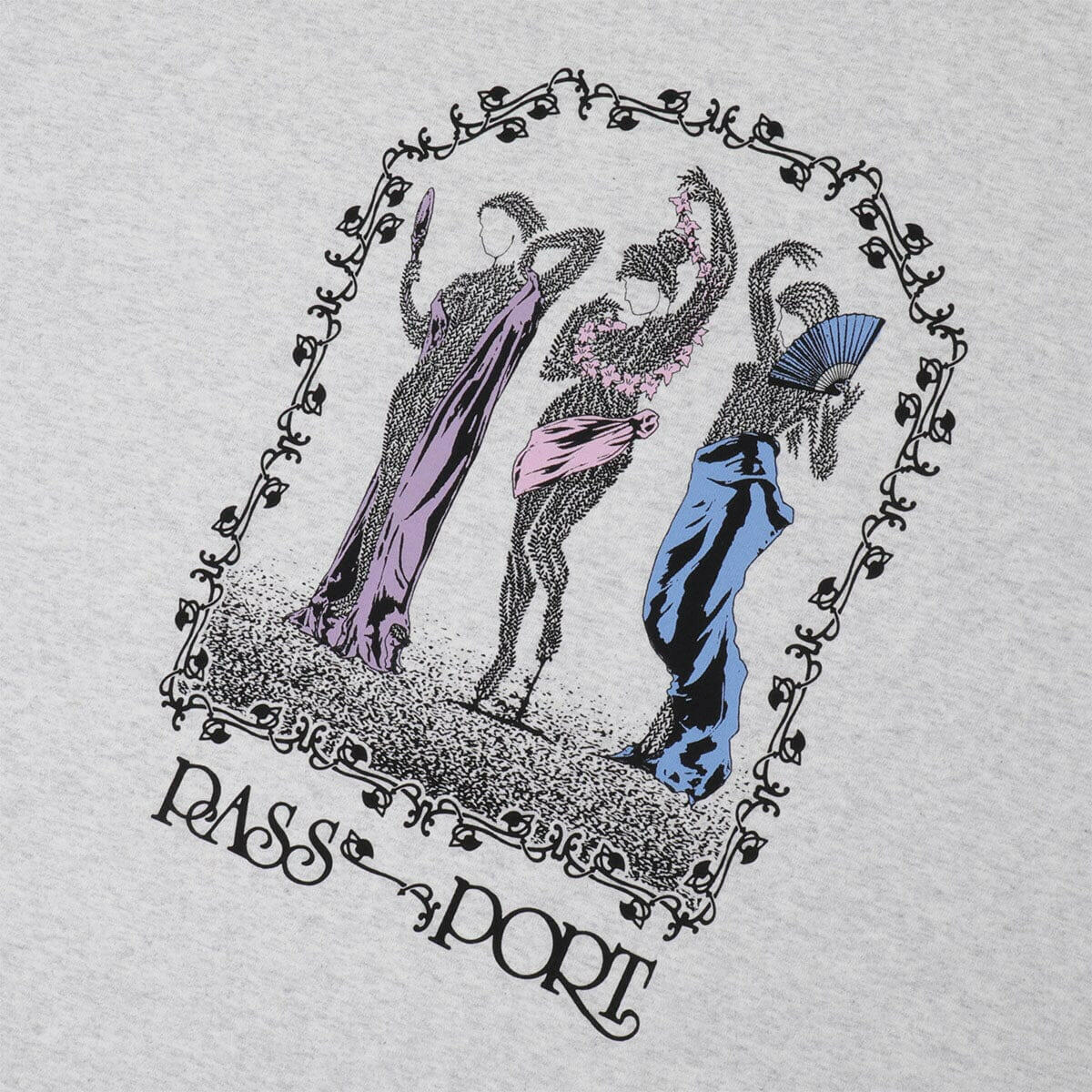 Pass~Port - Stem Sirens Tee Ash.