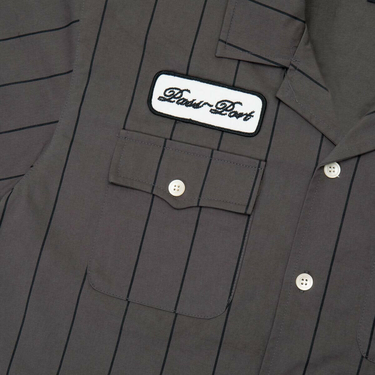 Pass~Port - Striped Casual Shirt Tar.