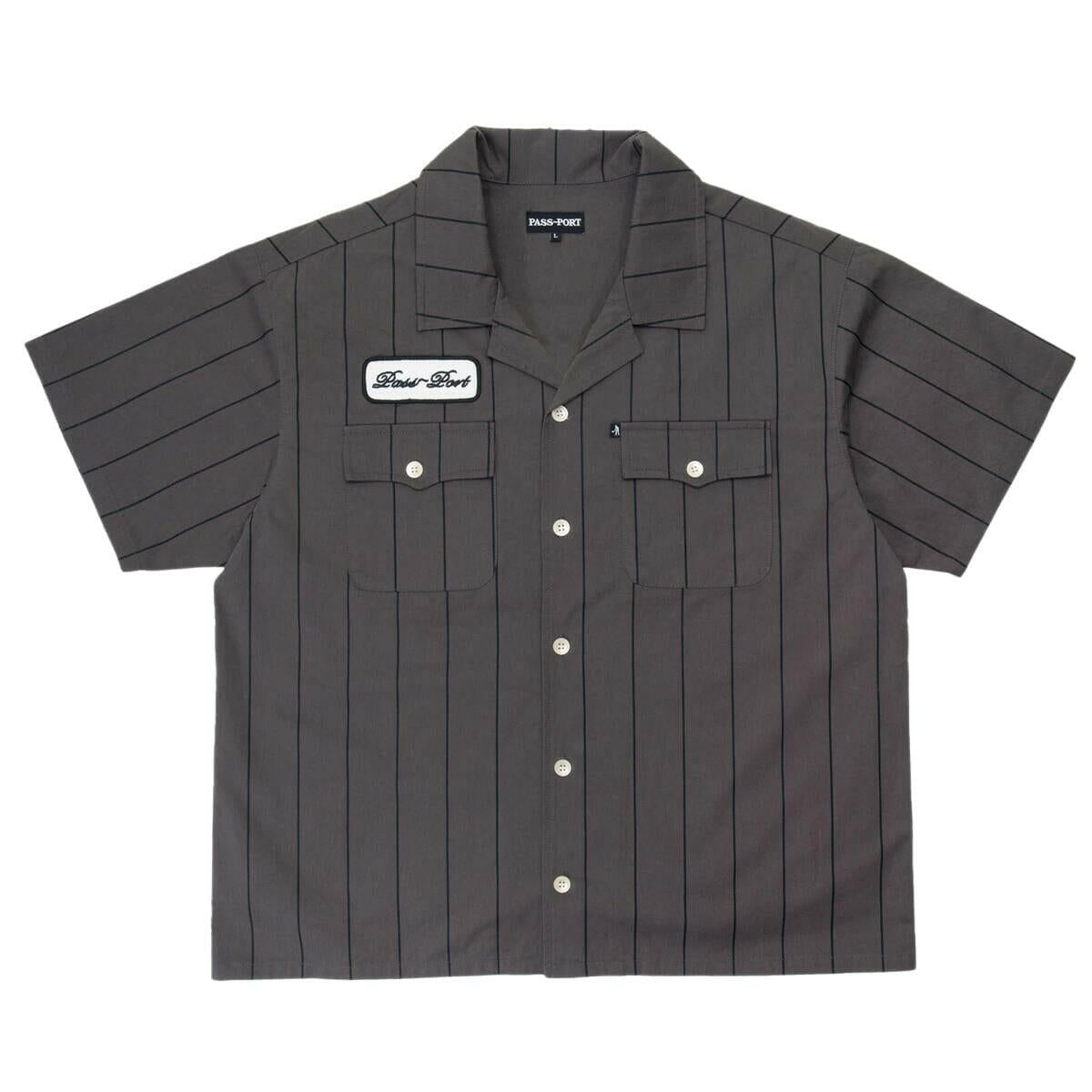 Pass~Port - Striped Casual Shirt Tar.