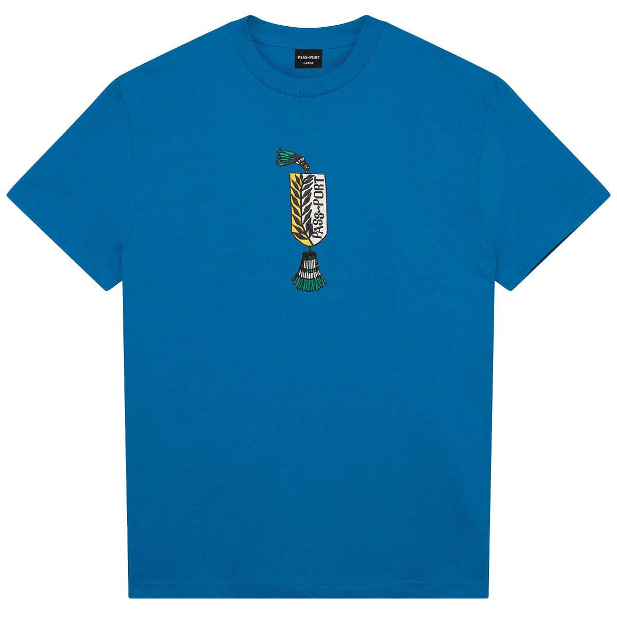 Pass~Port - Tassle Tee Washed Royal.