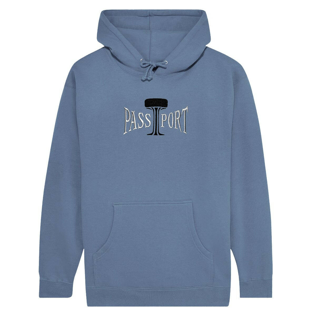 Pass~Port - Tower Of Water Hoodie Washed Out Blue.