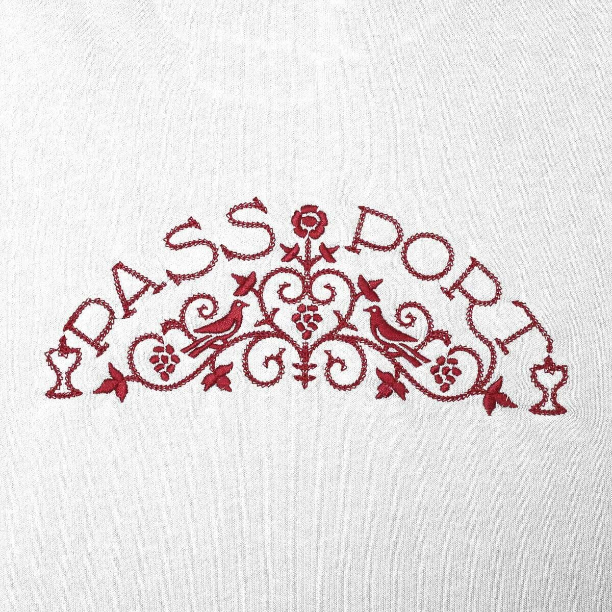 Pass~Port - Vineyard Birds Tee White.