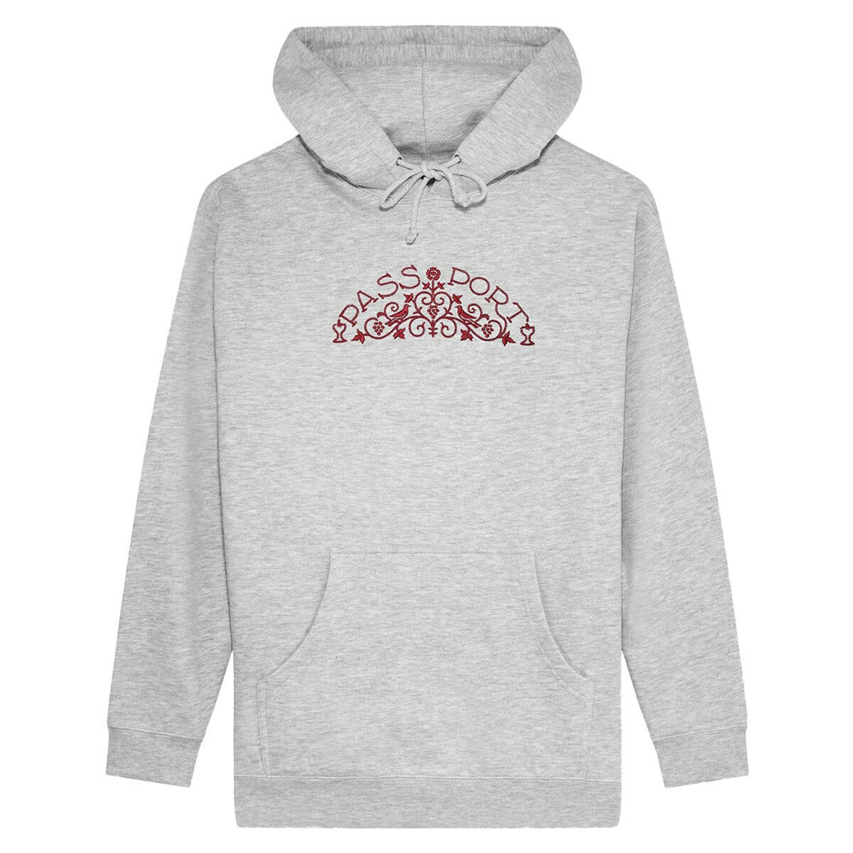 Pass~Port - Vineyard Birds Hoodie Ash.