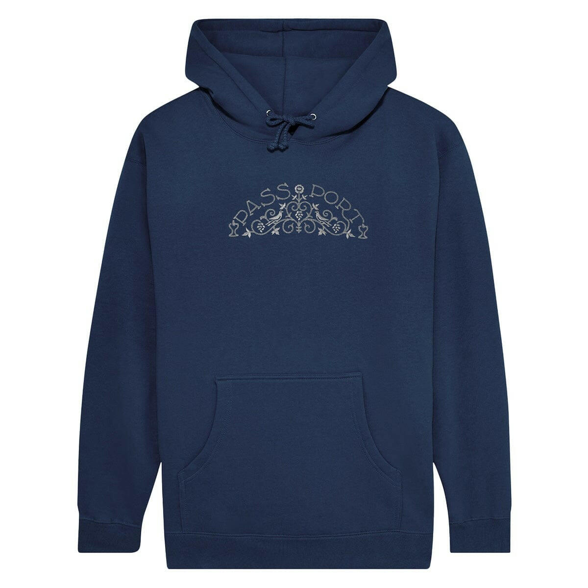 Pass~Port - Vineyard Birds Hoodie Navy.