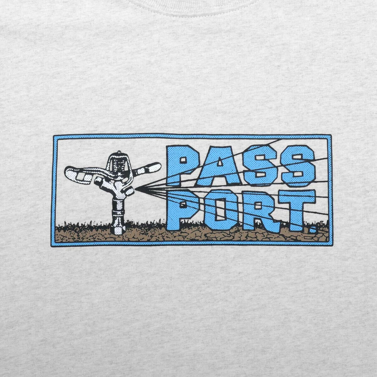 Pass~Port - Water Restrictions Tee Ash.