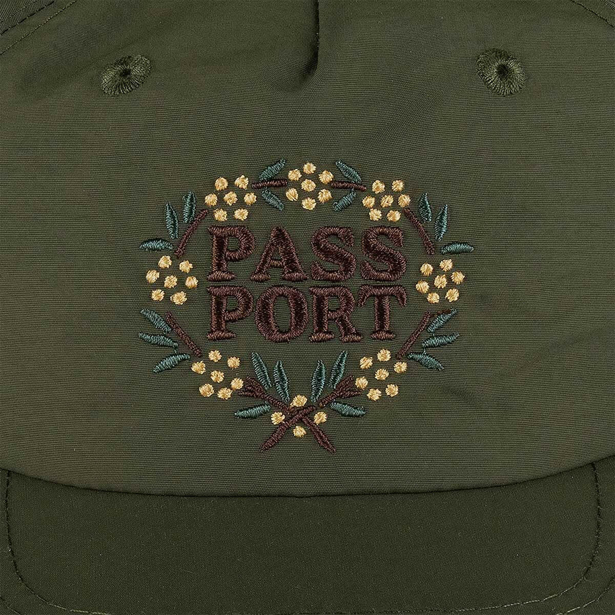Pass~Port - Wattle RPET Workers Cap Military/Chocolate.