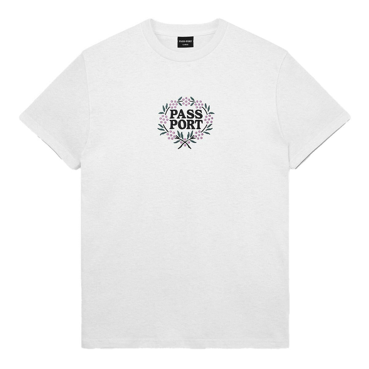 Pass~Port - Wattle Tee White.