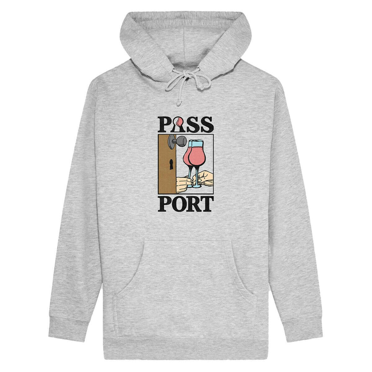 Pass~Port - What U Think U Saw Hoodie Ash.