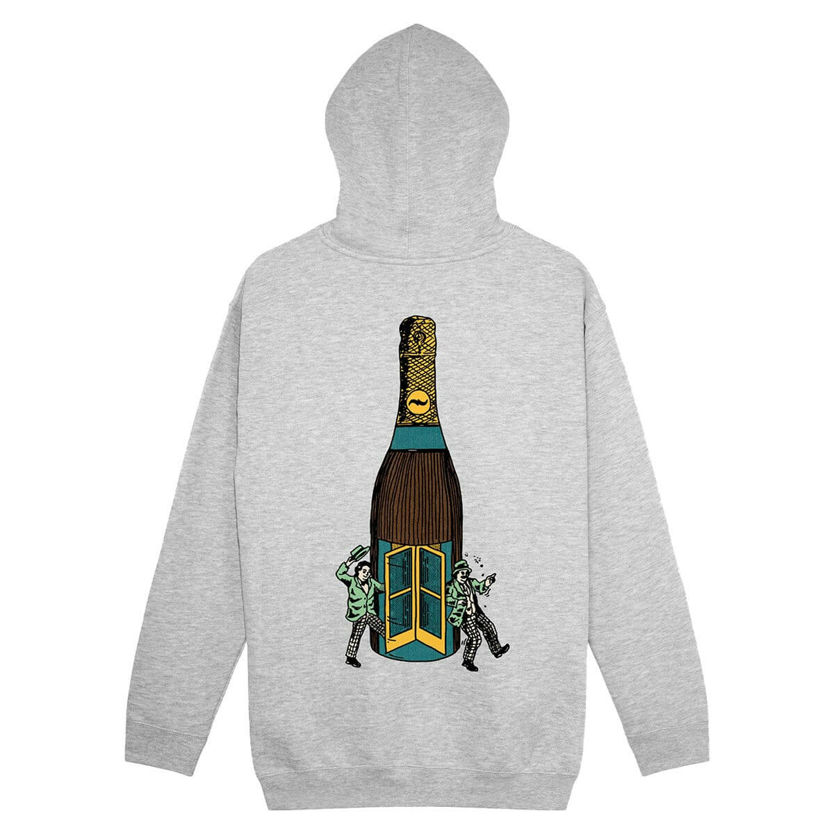 Pass~Port - Wine Em' Hoodie Ash.