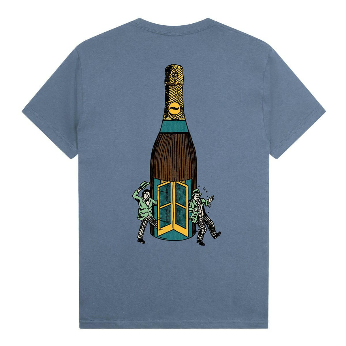 Pass~Port - Wine Em' Tee Stonewash Blue.