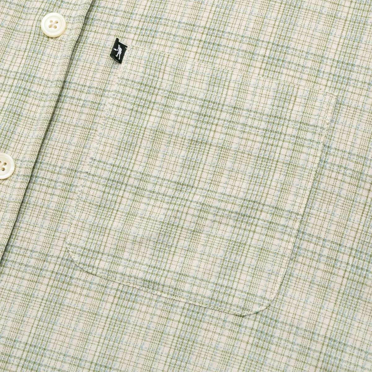 Pass~Port - Workers Check Shirt Green/Blue.