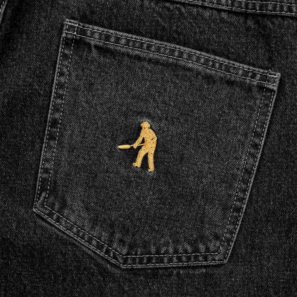 Pass~Port - Workers Club Shorts Faded Wash Black.