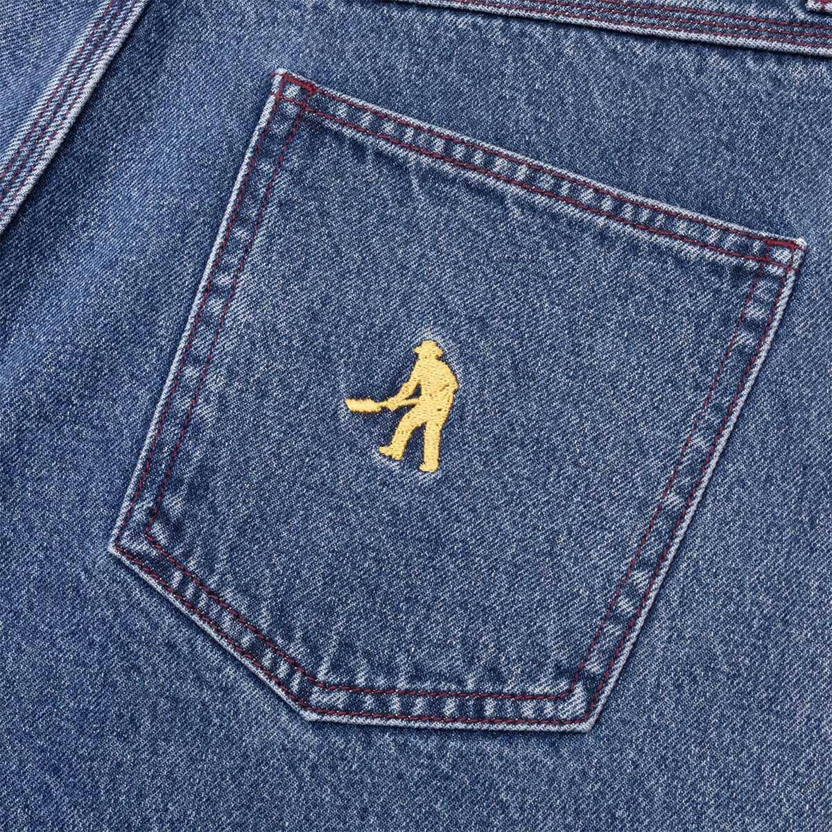Pass~Port - Workers Club Shorts Washed Dark Indigo.