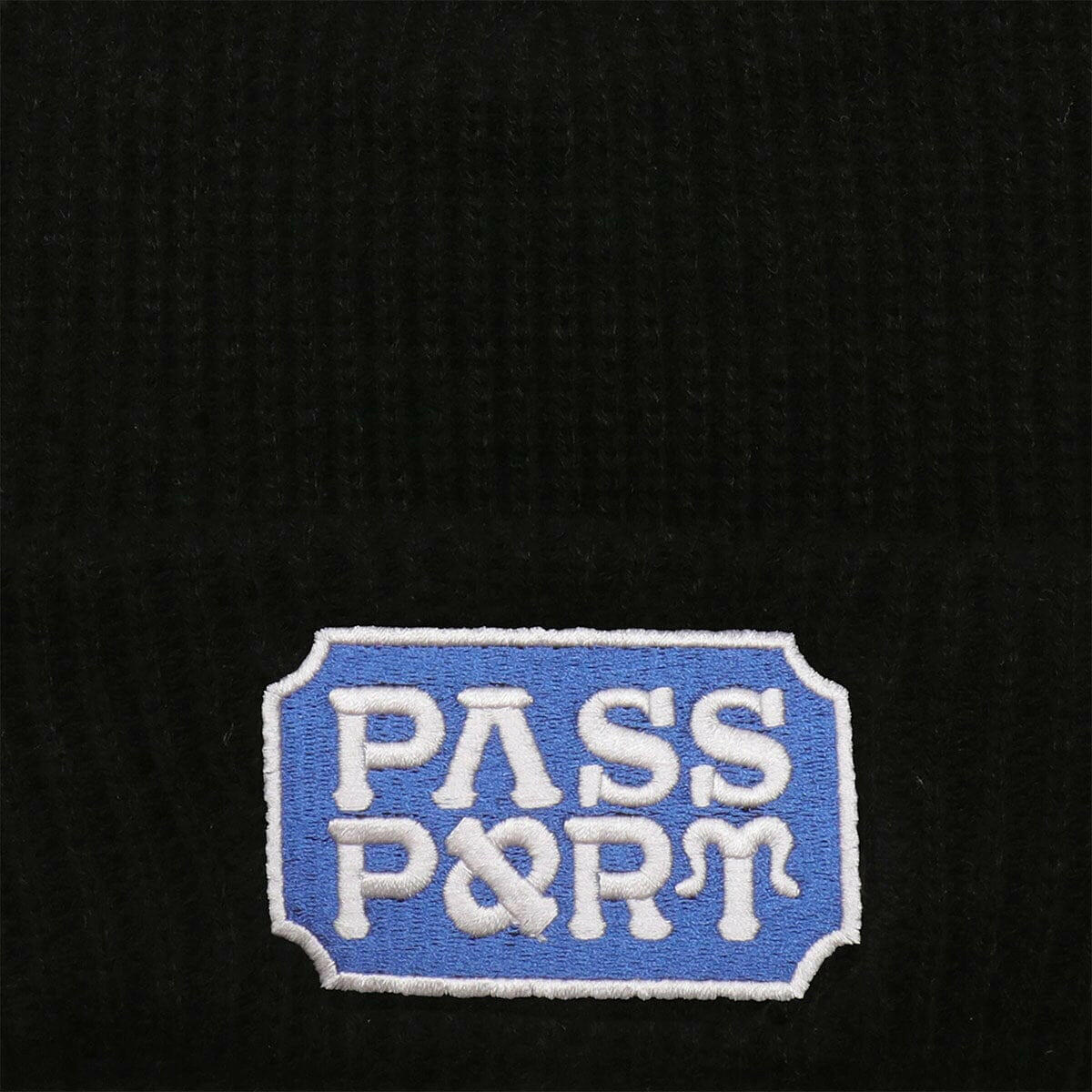 Pass~Port - Yearbook Logo Beanie Black.