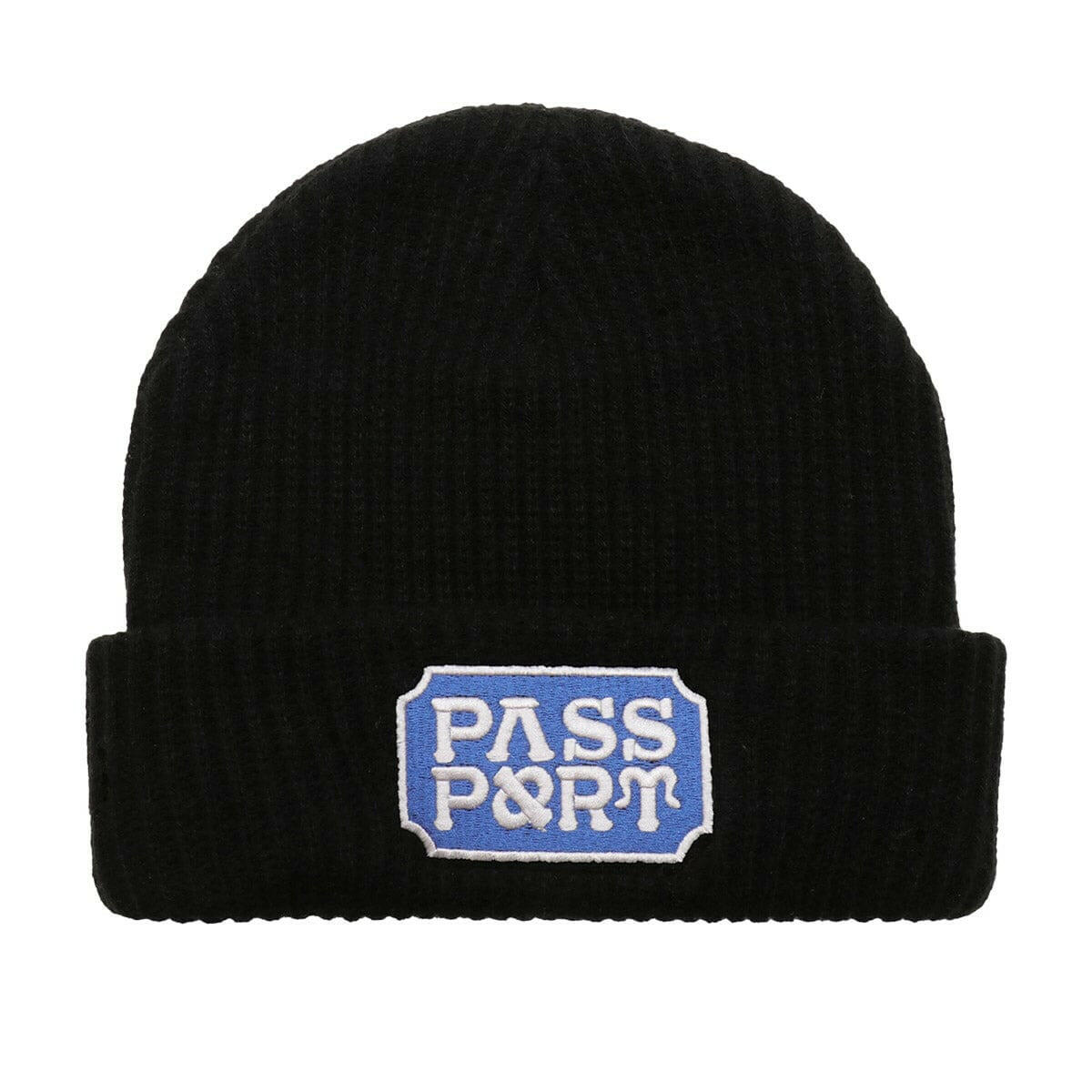 Pass~Port - Yearbook Logo Beanie Black.