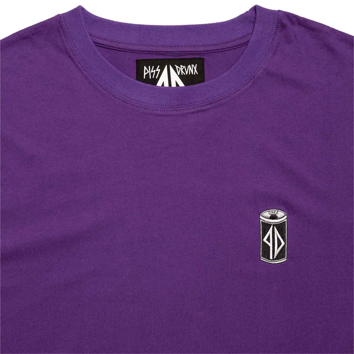 Piss Drunx - Can Do Tee Purple Detail