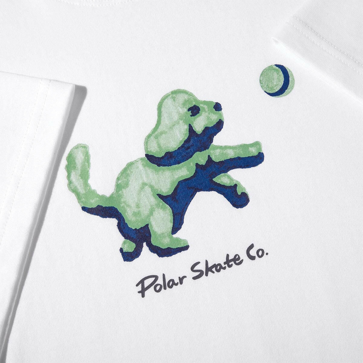 Polar - Ball Tee White.