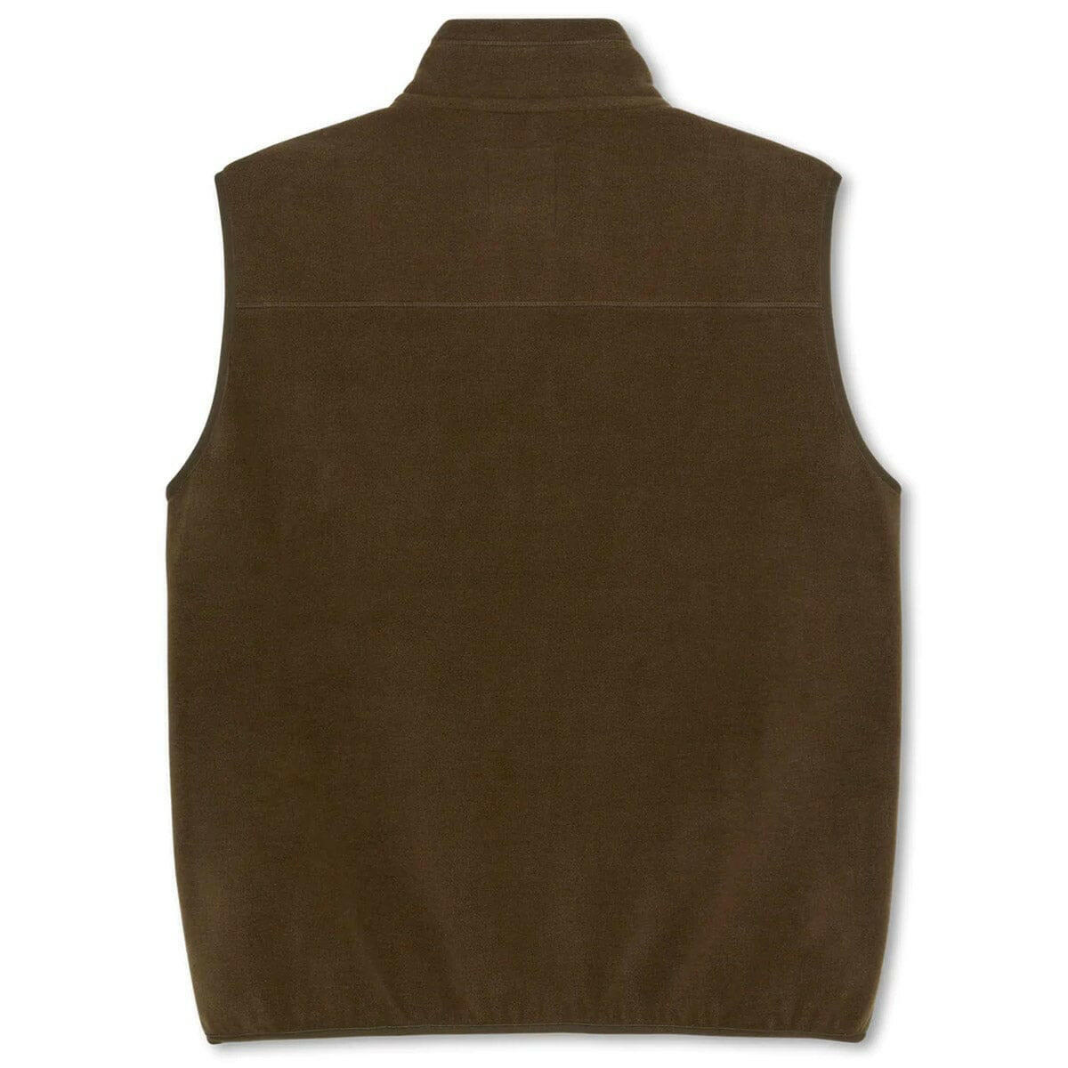 Polar - Basic Fleece Vest Brown.
