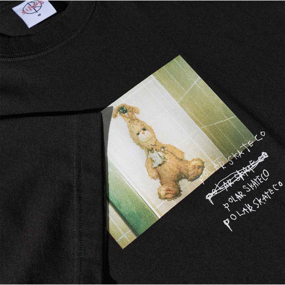 Polar Bunny 2 Tee Black Detail