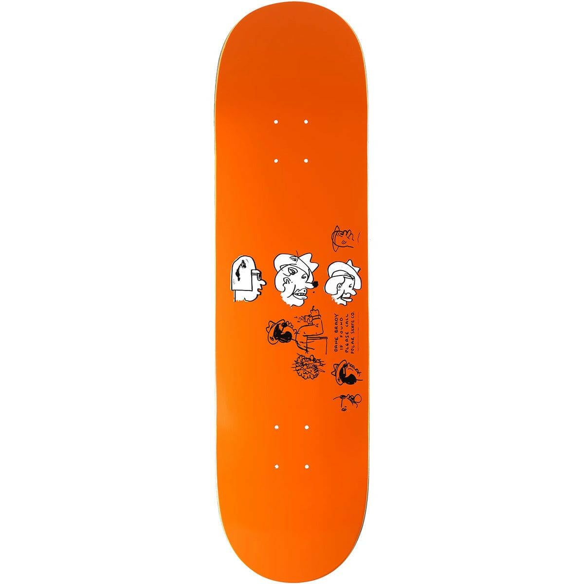 Polar - Dan Brady MIA 8.5 Skateboard Deck.