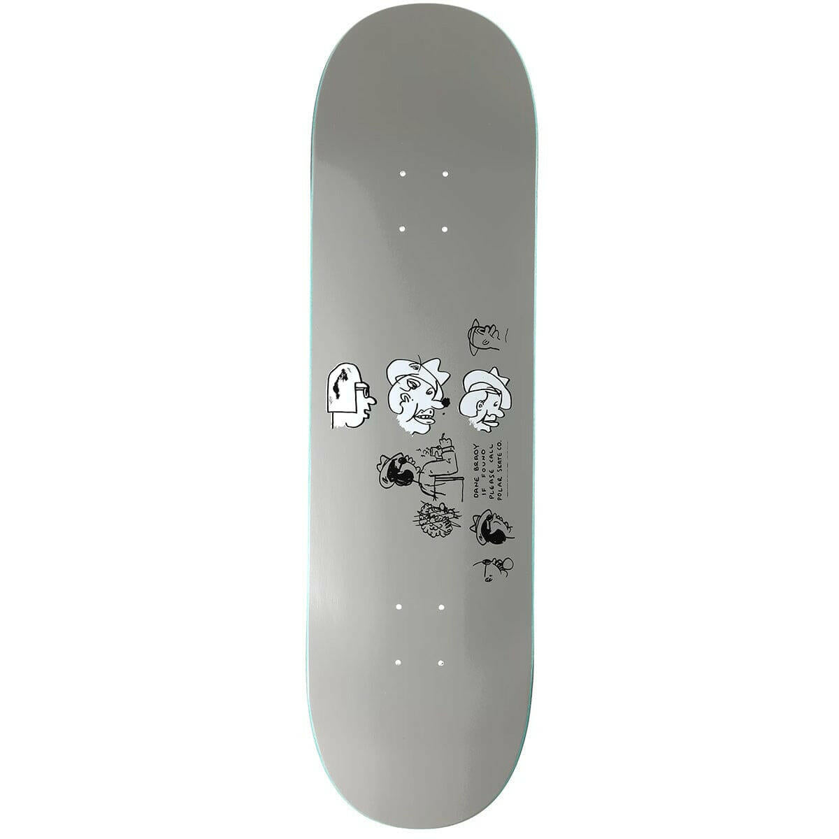 Polar - Dan Brady MIA 8.75 Skateboard Deck.