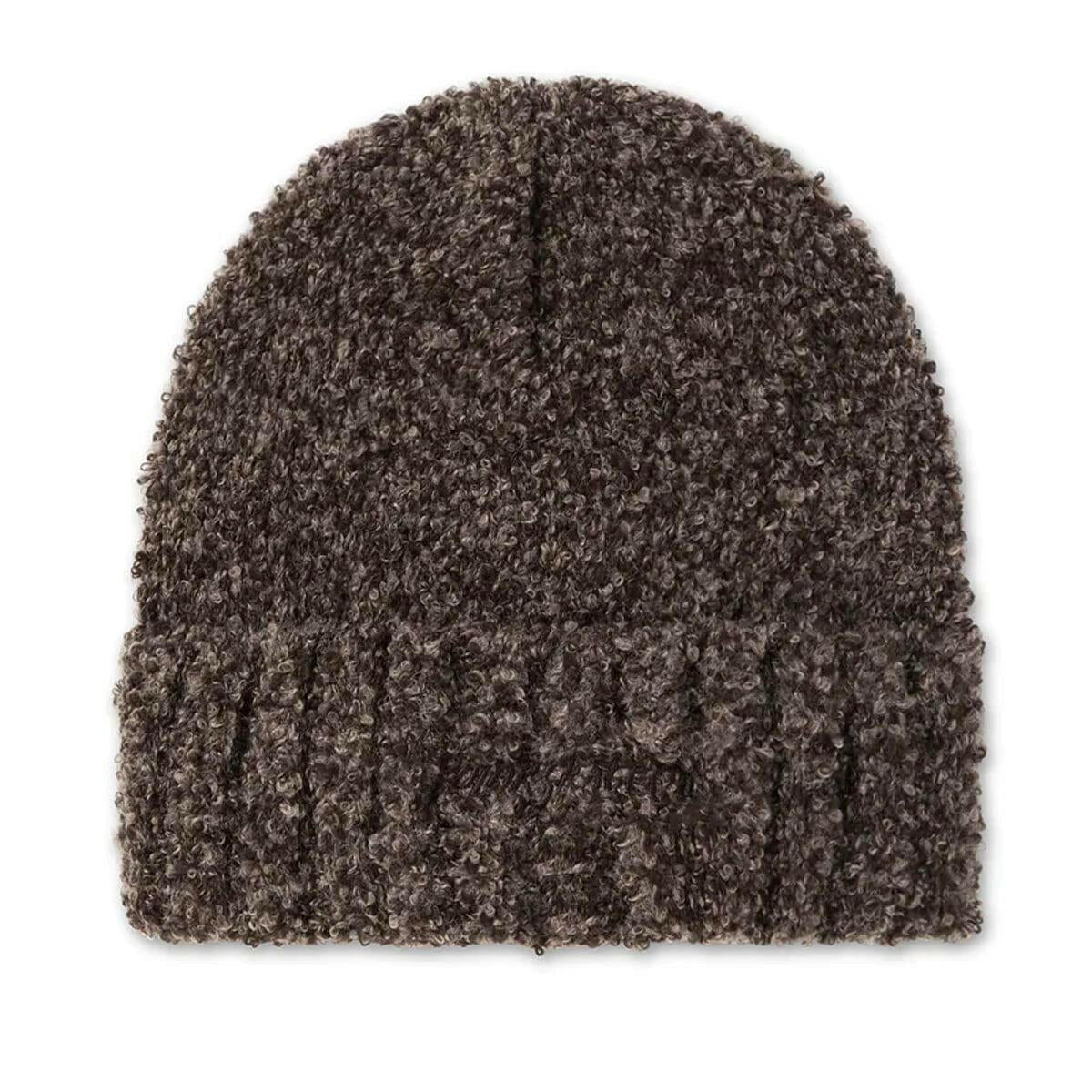 Polar - Fluff Beanie Brown Melange.