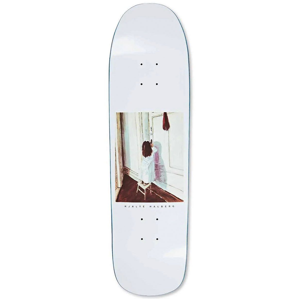 Polar - Hjalte Halberg Keyhole 1991 JR 8.75 Skateboard Deck.