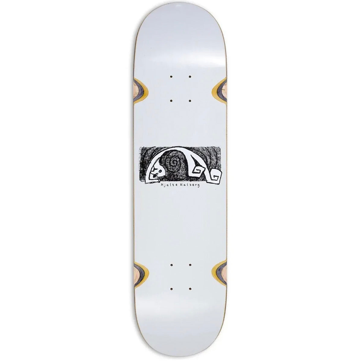 Polar - Hjalte Halberg Yoga Trippin 8.25 Skateboard Deck.