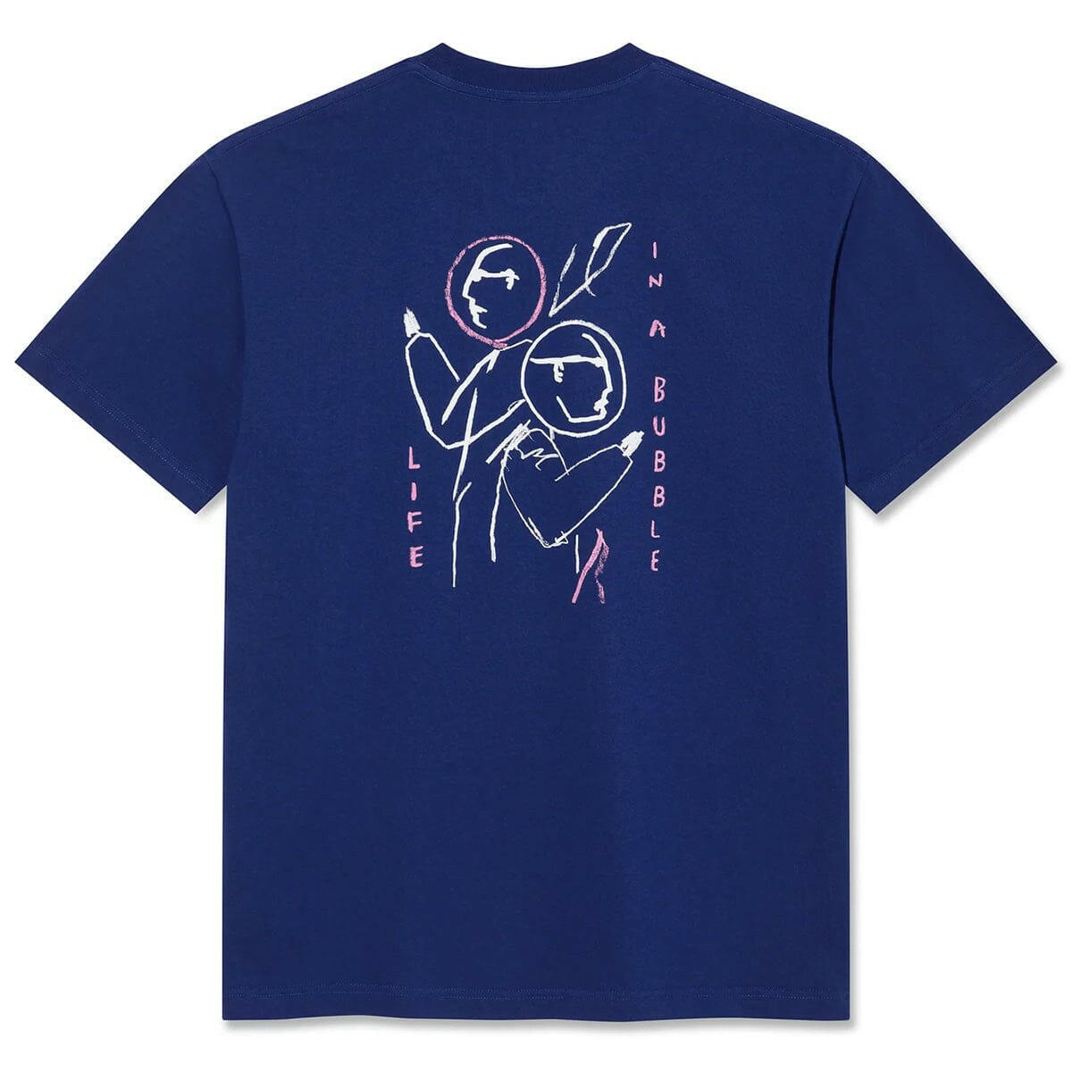 Polar - Life in a Bubble Tee Deep Blue.
