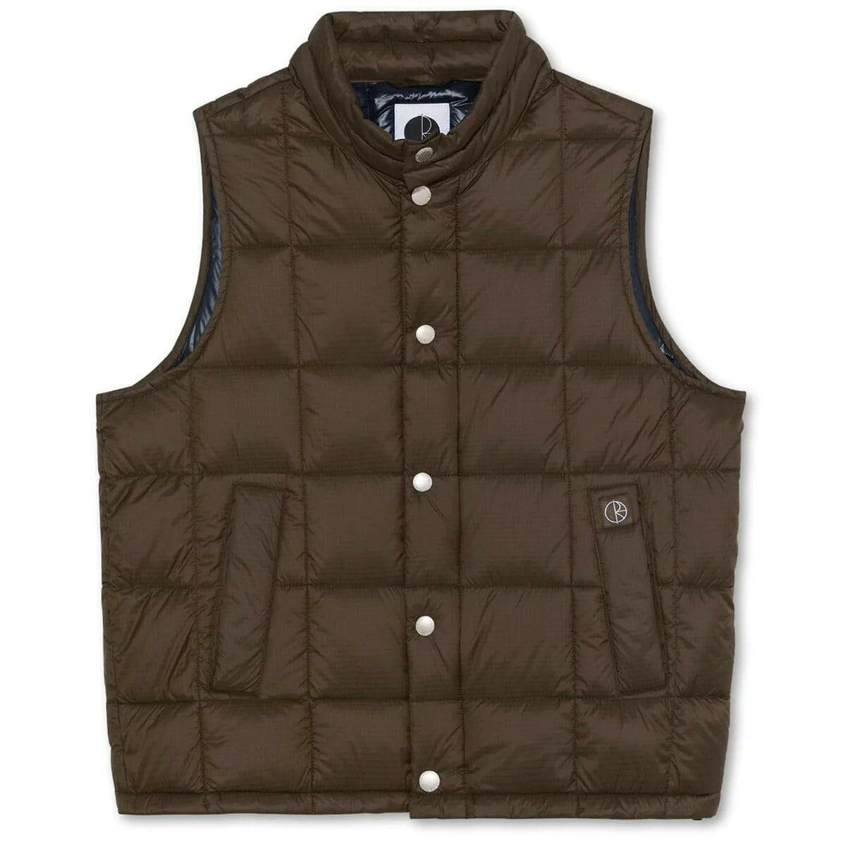 Polar - Lightweight Puffer Vest Brown.