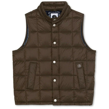 Polar - Lightweight Puffer Vest Brown.
