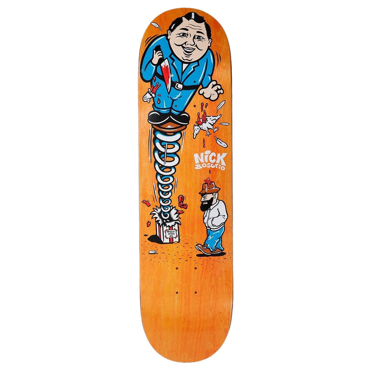 Polar - SIGNED Nick Boserio Surprise Short 8.25 Skateboard Deck.