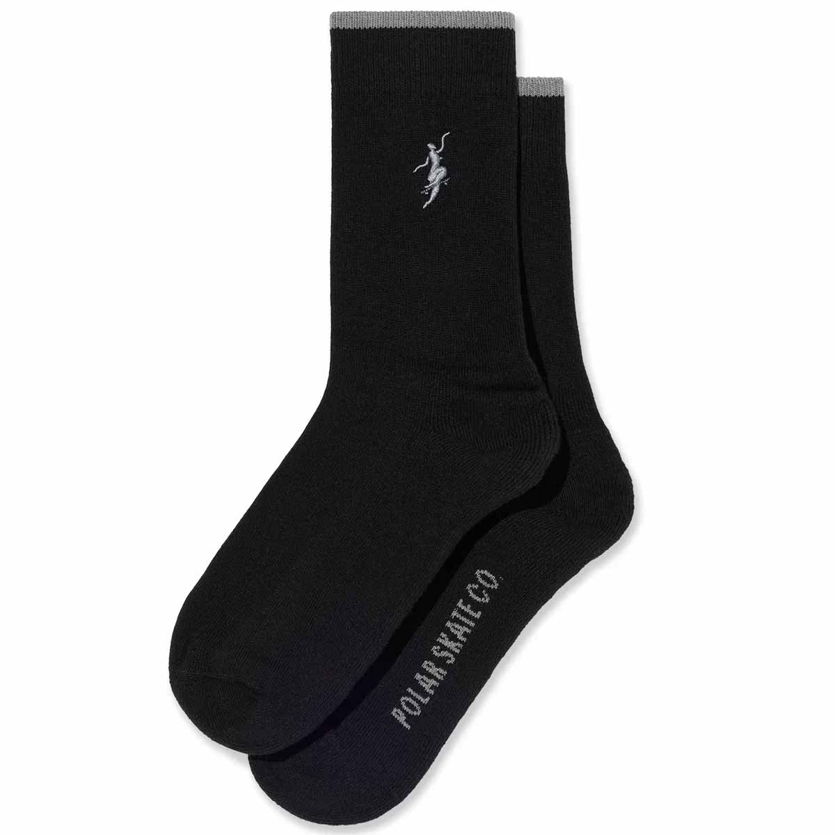 Polar No Complies Forever Business Socks Black/Grey