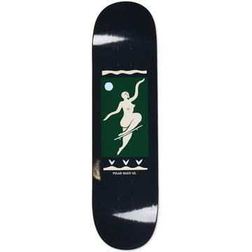 Polar No Comply Charcoal Skateboard Deck