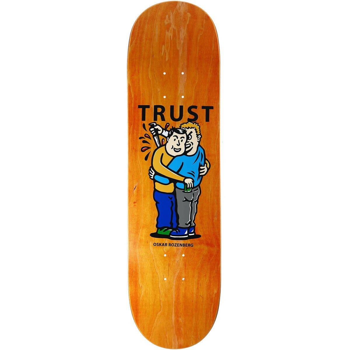 Polar - Oskar Rozenberg Trust Short 8.5 Skateboard Deck.