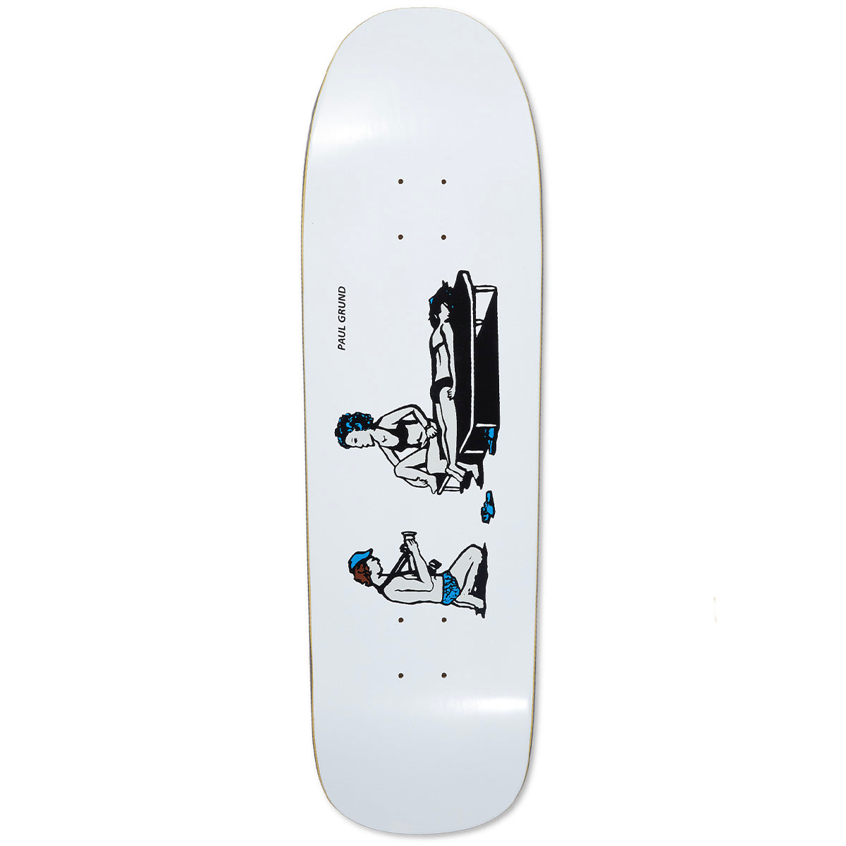 Polar - Photographer 1991 9.25 Skateboard Deck.