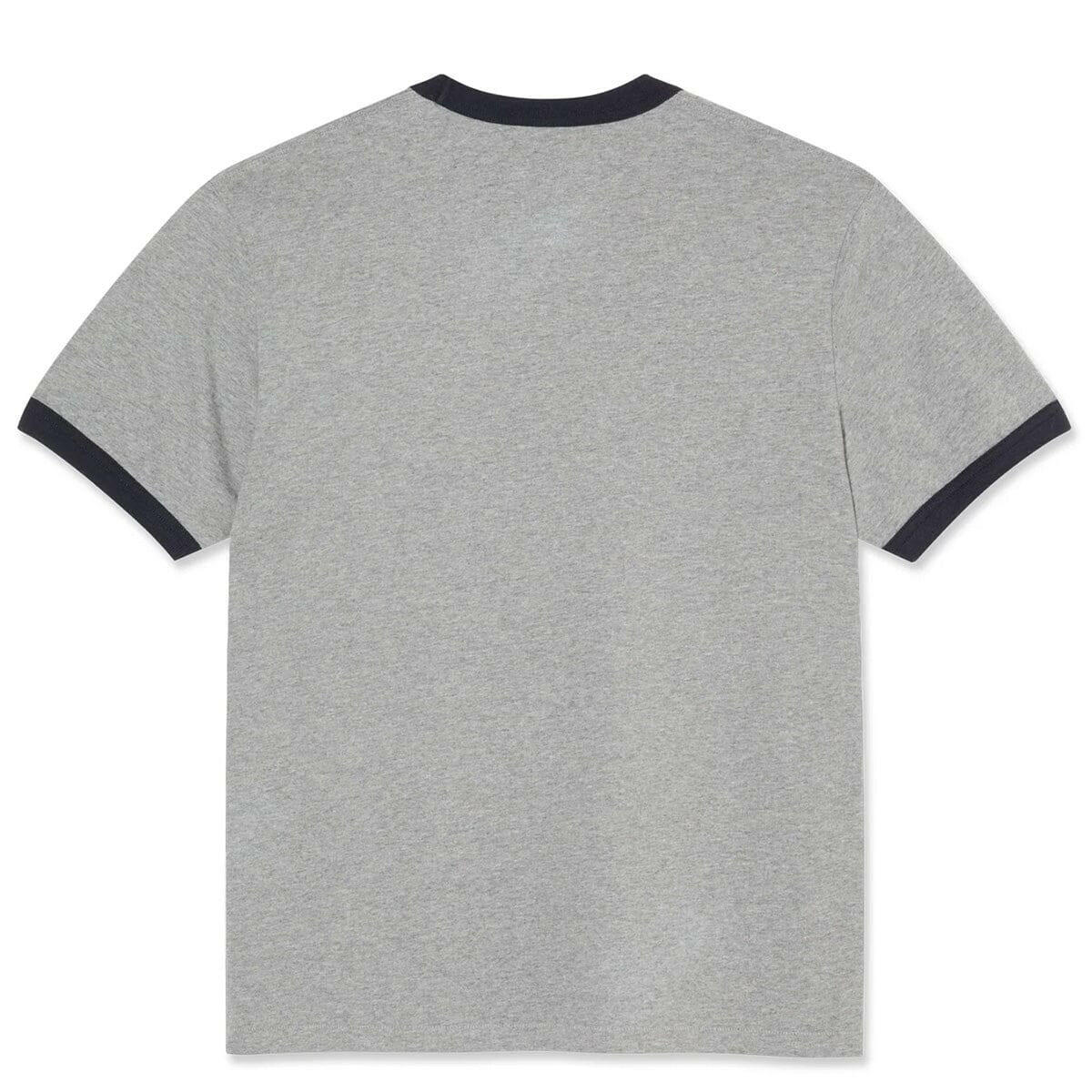 Polar - Ringer Tee Heather Grey/Navy.