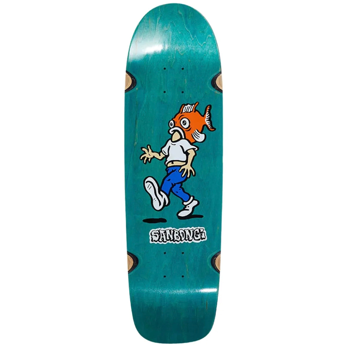 Polar - Shin Sanbongi Fish Head Surf Snr 9.0 Skateboard Deck.