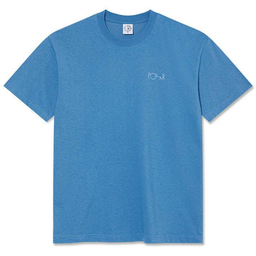 Polar - Stroke Logo Contrast Tee French Blue.