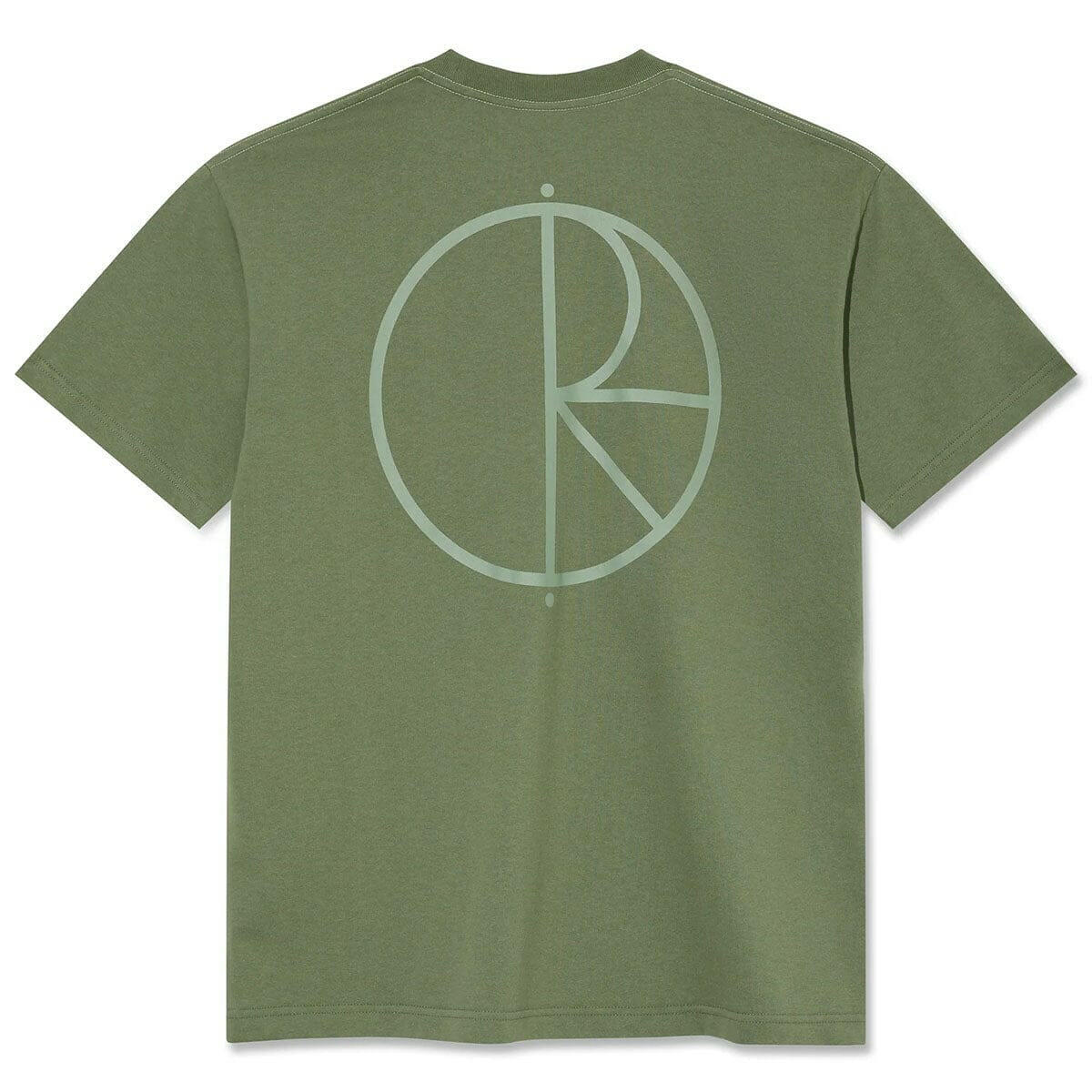 Polar - Stroke Logo Contrast Tee Moss Green.