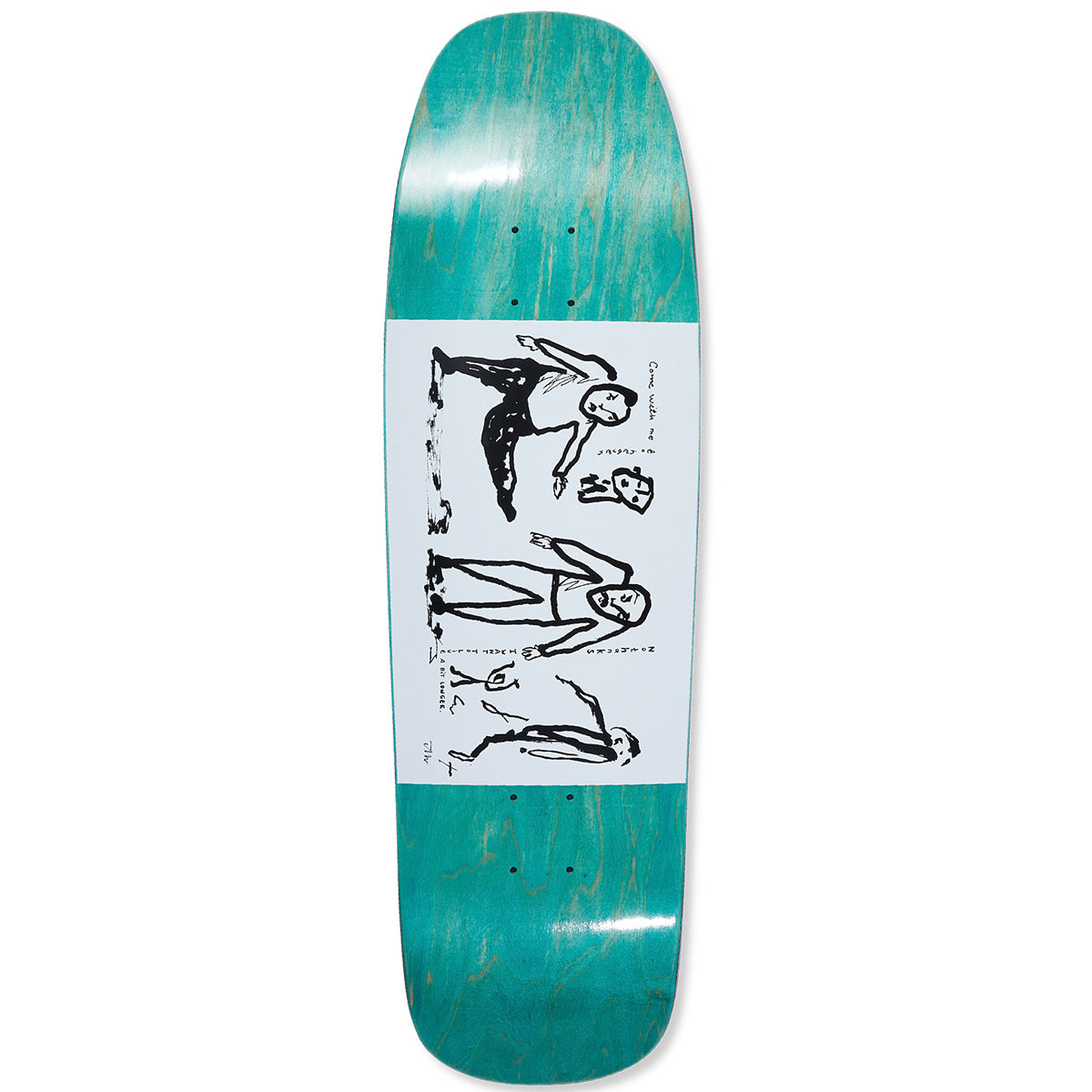 Polar - The Proposal 1992 9.2 Skateboard Deck.