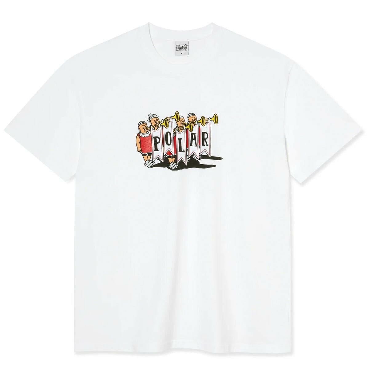 Polar - Trumpets Tee White.