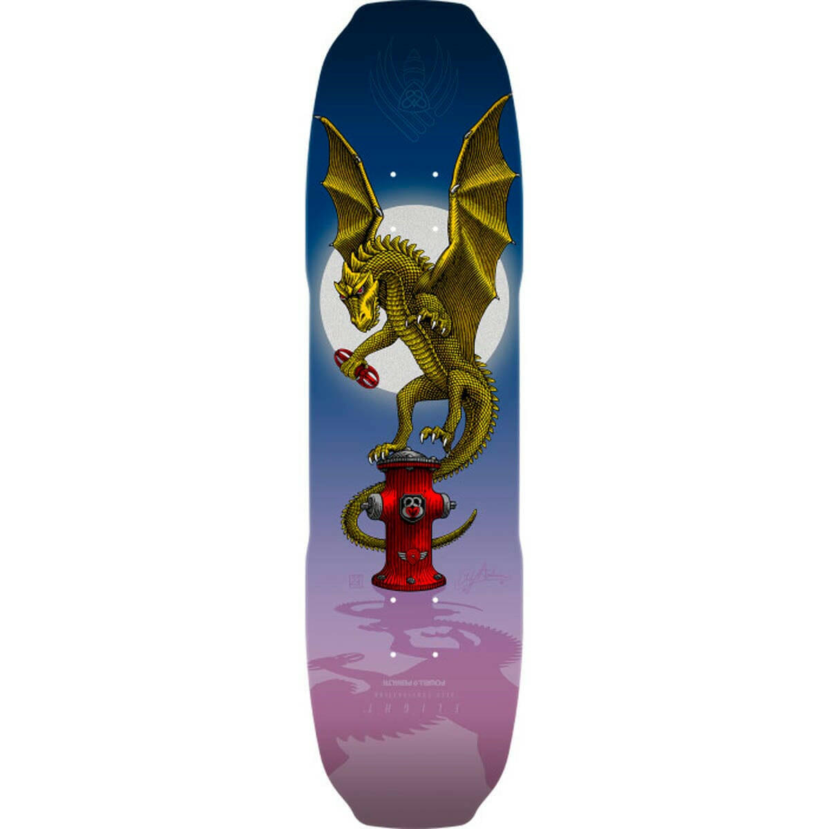 Powell Peralta - Andy Anderson Baby Heron Vajra Flight 302 8.4 Skateboard Deck.