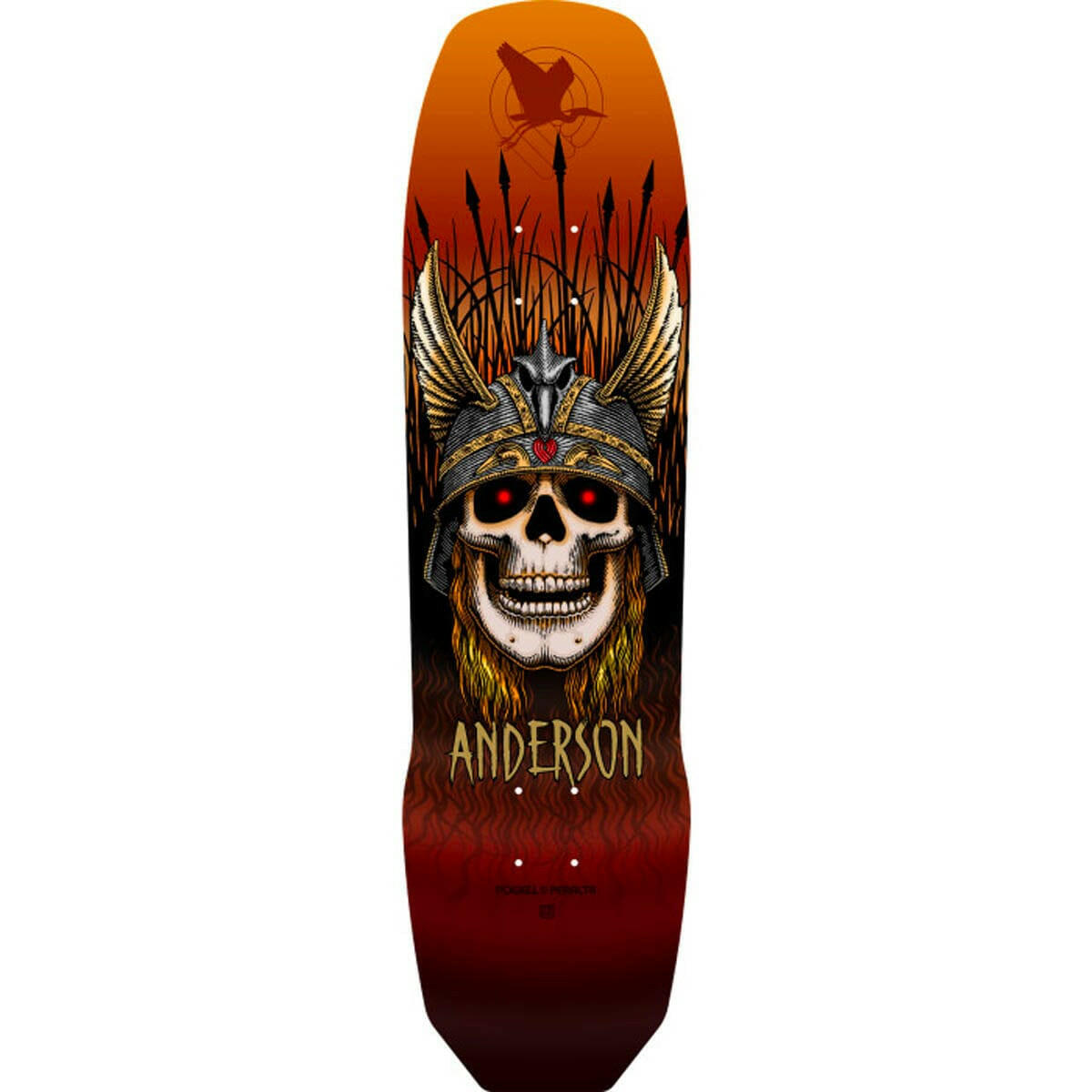 Powell Peralta - Andy Anderson Heron 289 8.45 Skateboard Deck.
