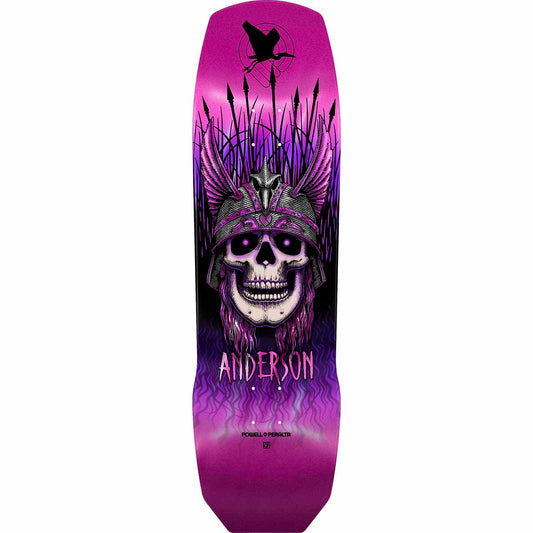 Powell Peralta Andy Anderson Heron Pink 9.13 Skateboard Deck