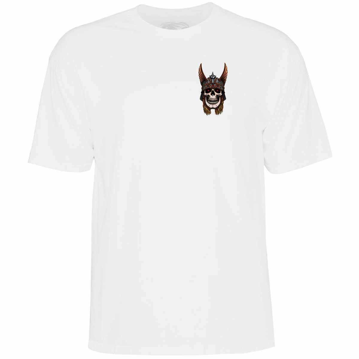Powell Peralta Andy Anderson Skull Tee White Back
