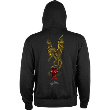 Powell Peralta Andy Anderson Hydrant Hoodie Black Back