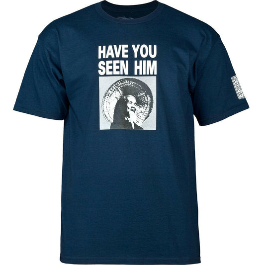 Powell Peralta - Animal Chin Tee Navy.