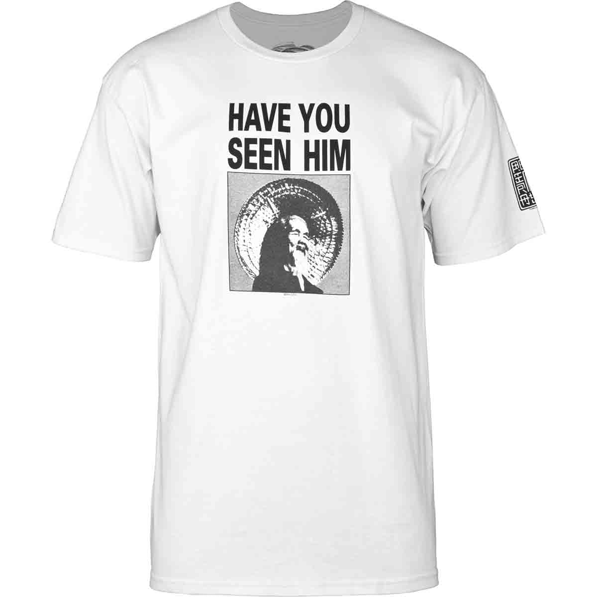 Powell Peralta Animal Chin Tee White