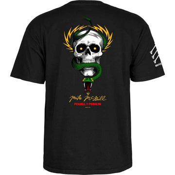 Powell Peralta Mike McGill Bones Brigade 17 Tee Black Back
